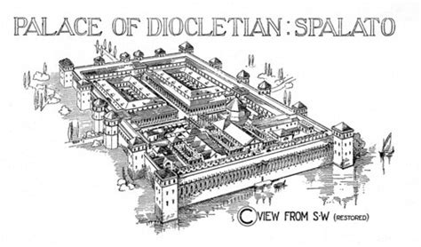 Palace Of Diocletian Reconstruction Rendering Of Aerial V Flickr