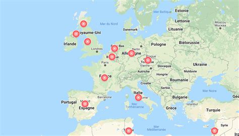 Liege, anvers, bruxelles, charleroi, gand, bruges, courtrai, mons plus haut sommet de belgique: Carte interactive. Covid-19 : en Europe et dans le monde ...