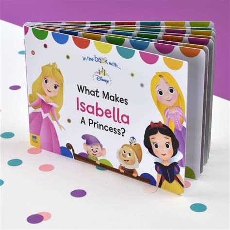 Disney What Makes Me A Princess Personalized Book For Kids Board