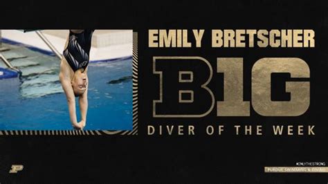 Emily Bretscher Pfeiffer Womens Swimming And Diving Purdue