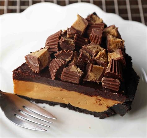 Reeses Chocolate Peanut Butter Cup Pie Modern Honey