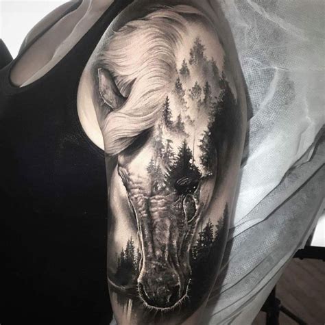 Cool Tat Horse Tattoo Western Tattoos Animal Tattoos