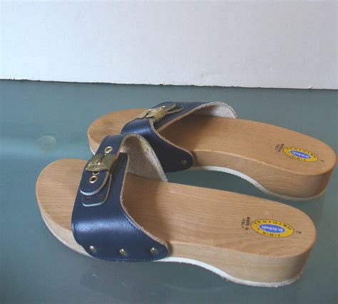 vintage made in italy the original dr scholls exercise sandals size 7