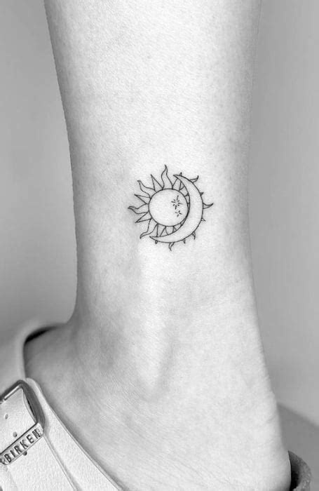 60 Sun And Moon Tattoo Designs And Meaning The Trend Spotter