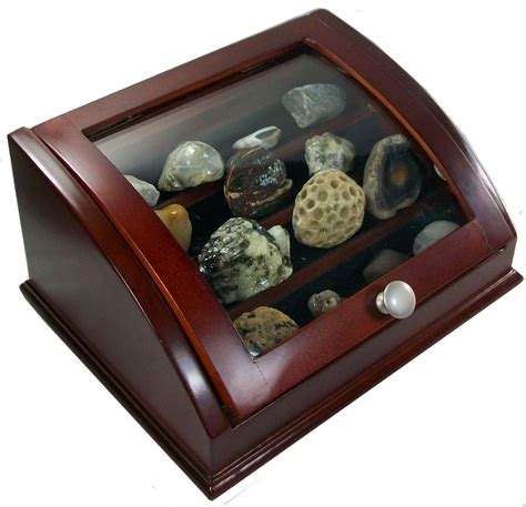 Rock Display Case Gem Display Case Beads Display Case Mineral
