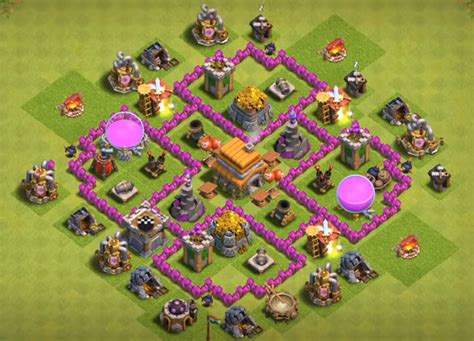 10 Best Town Hall Th6 Farming Bases Anti Giants 2017