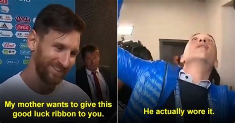 This Gesture By Lionel Messi Proves That He Is Not Just A Legend But