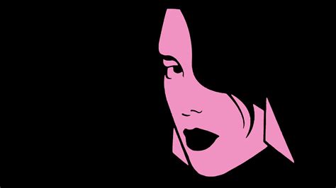Face Women Grand Theft Auto Vice City Minimalism Simple Background