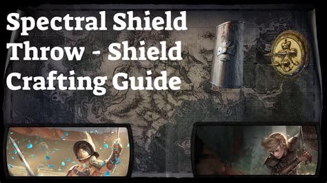 Spectral Shield Throw Shield Crafting Guide 2 Variants Youtube