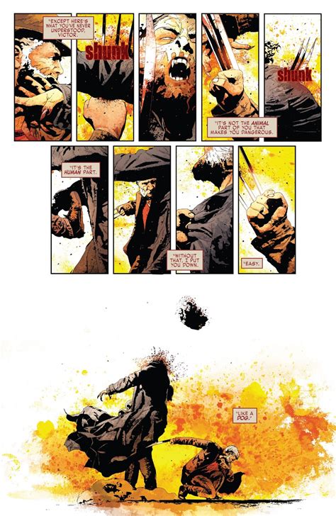 Old Man Logan Kills Sabretooth Comicnewbies