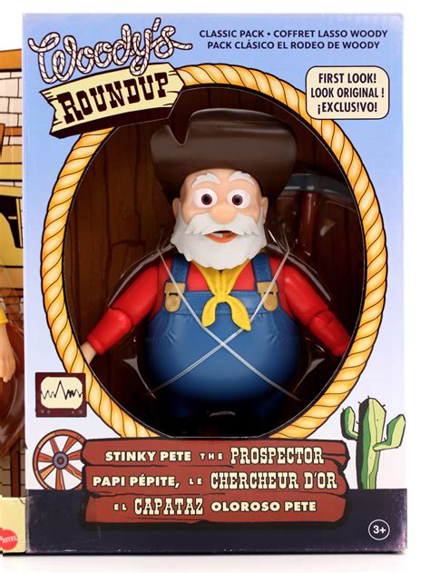 Disney Toy Story 2 Stinky Pete The Prospector Tiny Big Feet Plush Tv