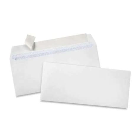 Self Seal 10 Plain White Envelope S 11503 Forms And Fulfillment