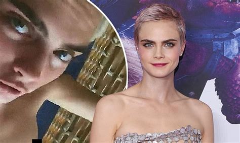 cara delevingne flashes her bare breast in instagram video daily mail online