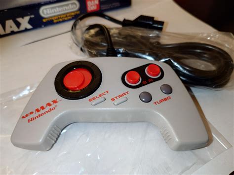 Crispy Pictures Of An Unused 80s Official Nintendo Nes Max Controller