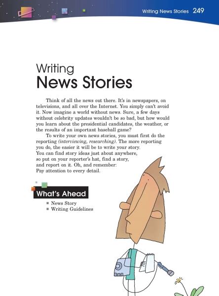 28 Writing News Stories Thoughtful Learning K 12