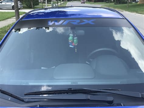 Just Got A New Custom Windshield Banner Let Me Know What You Think 🚙🚙