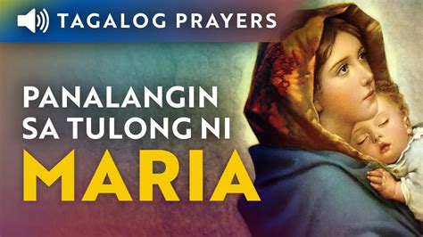 Panalangin Mahal Na Birheng Maria Tagalog Marian Prayer Youtube