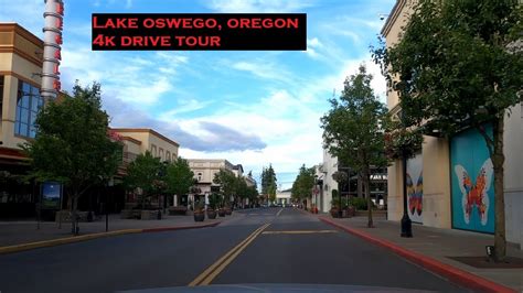 Lake Oswego Oregon 4k Driving Tour Oregons Rich City Youtube