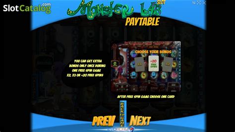 Monster Lab Slot Free Demo And Game Review Jul 2022