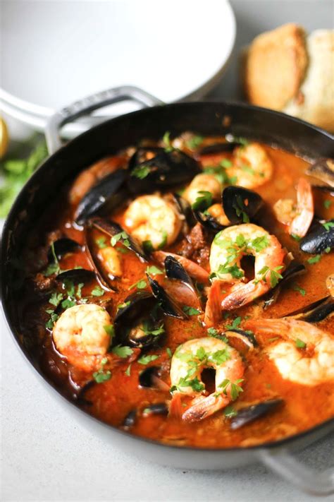 This link is to an external site that may or may not meet accessibility guidelines. Summer Seafood Stew - Feasting At Home