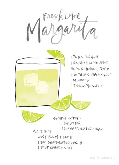Easy Printable Margarita Recipe Recipe Reference
