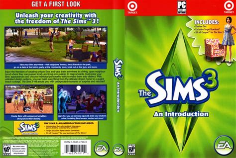 Pc Games Cd Cover The Sim 3 An Introduction