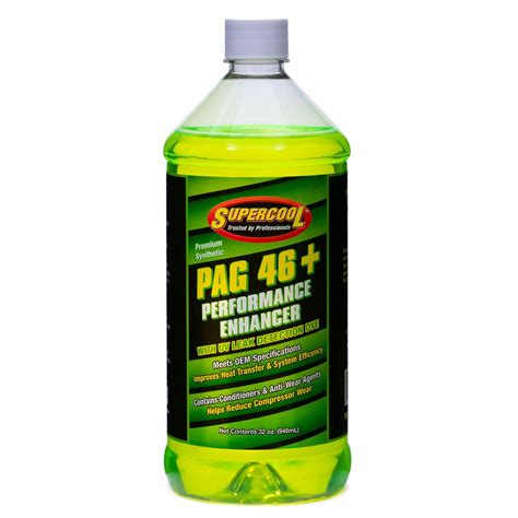 Pag Oil 46 Viscosity With Performance Enhancer And Uv Dye Quart Tsi