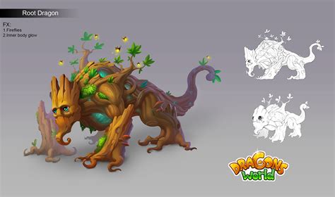 Dragons World Concept Art On Behance