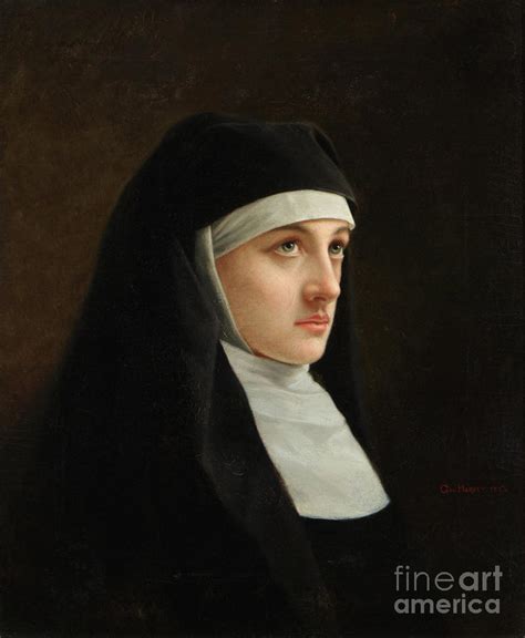 Watercolor Art Original Nun Painting Woman Portrait Art And Collectibles Painting Jan