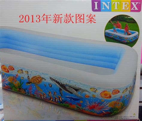 Intex水池 58485小黄鱼家庭游泳池 充气水池 สินค้าจากจีน 1688 สั่งของจากจีน Bd Cargo