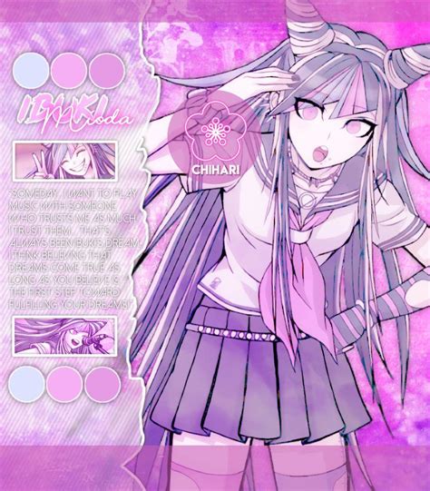 Ibuki Mioda Pink Edit Set Danganronpa Amino