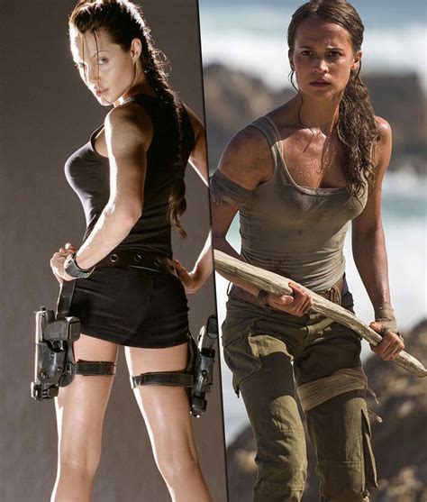 El Nuevo Tráiler Tomb Raider ¿angelina Jolie O Alicia Vikander