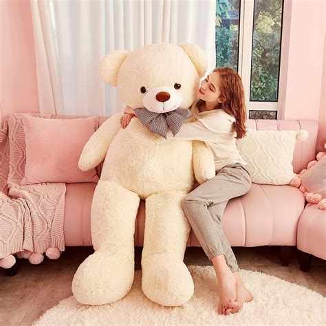 Buy Ikasa Giant Teddy Bear Plush Toy Stuffed Animals White 59 Inches