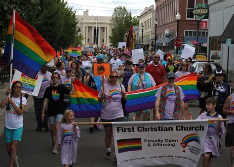 Albany Pride Parade Draws Crowd Of 300 Local