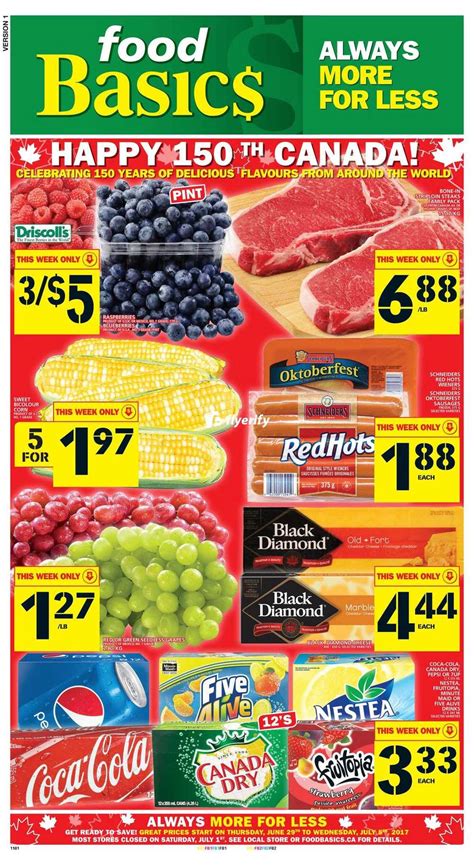 Food Basics Flyer June 29 To July 5 Canada