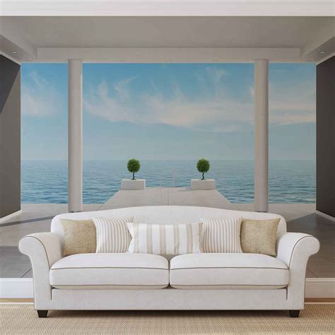 Ocean View Wall Paper Mural Buy At Europosters