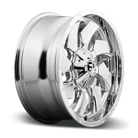 4 22x12 D573 Fuel Chrome Cleaver Wheels 6x135 And 6x1397 For Ford