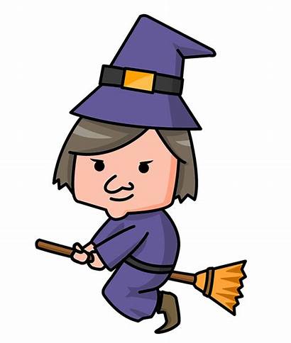 Witch Clip Clipart Halloween Face Cartoon Cliparts