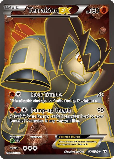 Terrakion EX Dragons Exalted Pokémon CardTrader