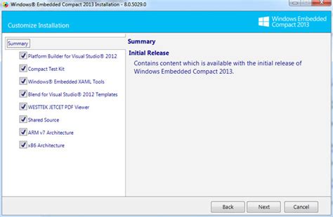 Install And Evaluate Platform Builder Wec 2013 Windows Ce