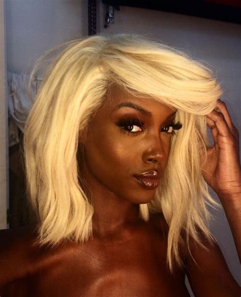Hair care tips for naturally blonde hair: 193 best images about dark skin blonde on Pinterest | Dark ...