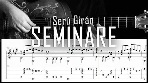 Seminare Serú Girán Fingerstyle Guitar Arreglo Solista Con