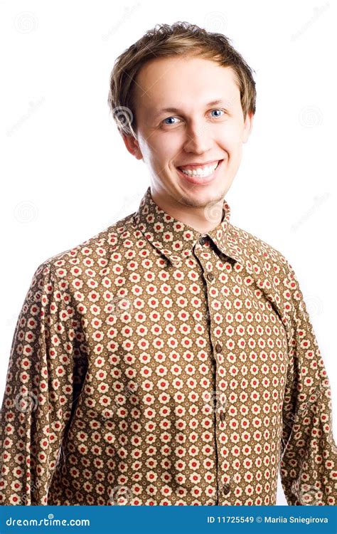 Portrait Of A Beauty Young Man Stock Image Image Of Confident