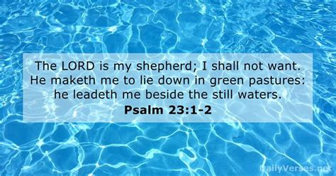 Psalm 231 2 Bible Verse Kjv