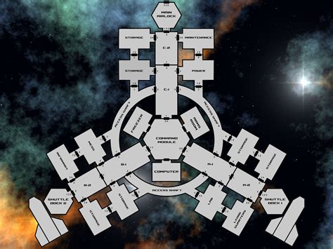 Space Station Sci Fi Maps Maps Images And Photos Finder