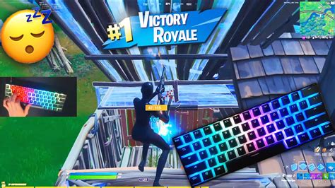 1 Hour Satisfying Mechanical Keyboard And Mouse Sounds Asmr Fortnite
