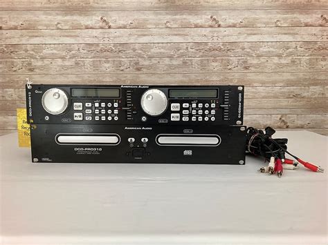 Used American Audio Dcd Pro310 Dual Cd Player Reverb