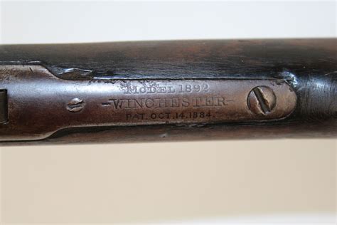 Antique Winchester Model Lever Action Rifle WCF Wild West