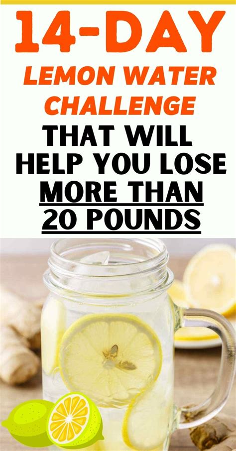 Heres A 14 Day Lemon Water Challenge That Will Help You Lose Weight