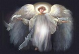 angels with halos | ANGEL WITH DOVES, Angel, Doves, Fantasy, Halo ...